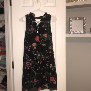 Black Floral Dress